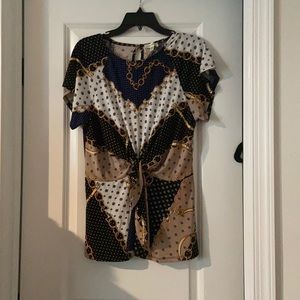 Faith and Joy size medium top